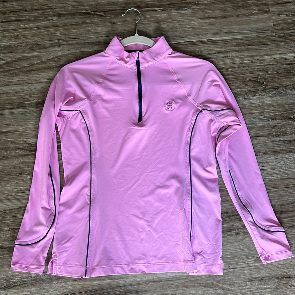 Peter Milar Sun Blocking Quarter Zip Size XS